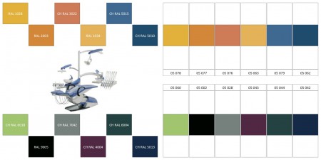 Vzorkovník farieb CHEESE